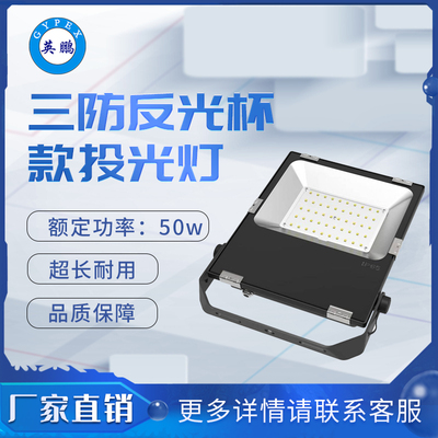 三防9126反光杯款50 投光灯_