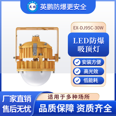 LED防爆灯仓库厂房车间防爆照明灯隔爆加油站100W应急防爆工矿灯