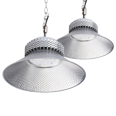 英鹏超亮鳍片led工矿灯厂房吊灯工厂车间照明仓库100W150W200W