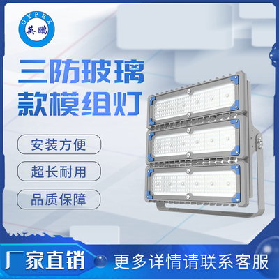 三防9792玻璃款大款3模组灯_