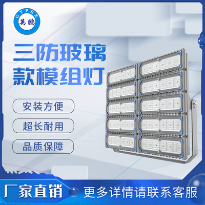 三防9792玻璃款大款10模组灯_