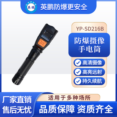 英鹏工业防爆灯强光手电筒加油站探照灯手提灯多功能YP-SD216B