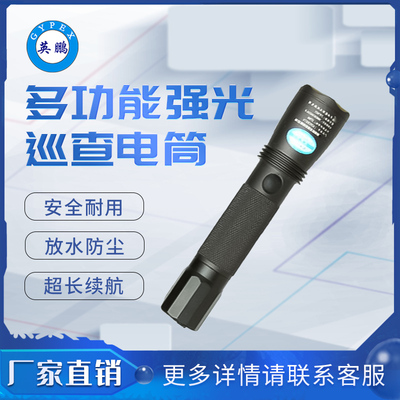 多功能强光巡查电筒