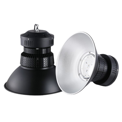 鳍片led工矿灯厂房灯仓库房车间工业照明室内球场体育馆工厂吊灯